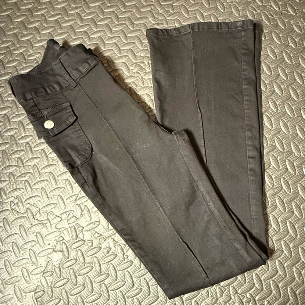Y2K S.O.N.G. Women's Boot Cut Stretch Jeans - Black